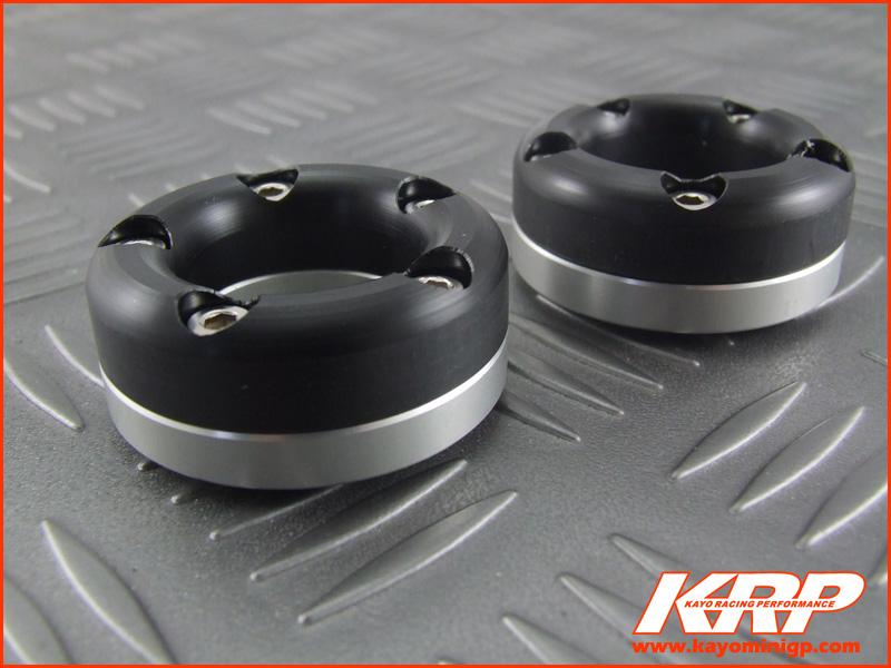 KRP-CNC Front Axle Fork Protectors for Kayo MiniGP MR150 MR250