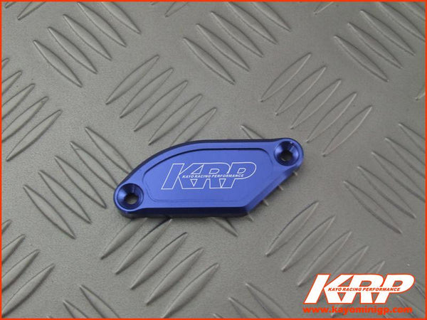 KRP-Blue Aluminium Front Brake Master Cylinder CNC Cover for Kayo MiniGP MR150 MR250
