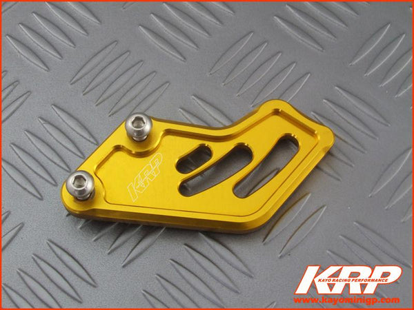 KRP-CNC Aluminium Rear Sprocket Guard Gold for Kayo MiniGP MR150 MR250