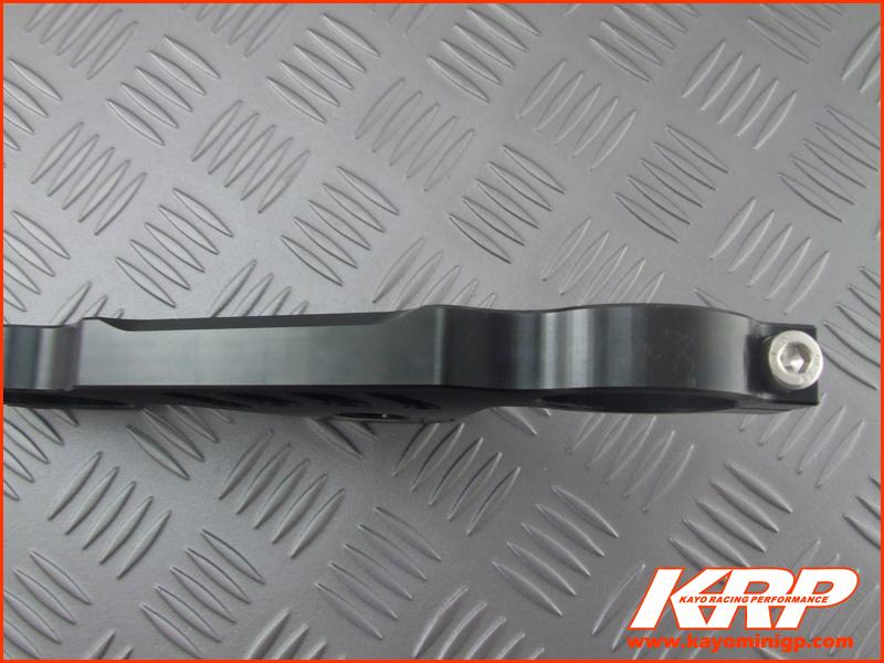 KRP-CNC Aluminium Top Triple Clamp - Black for Kayo MiniGP MR150 MR250