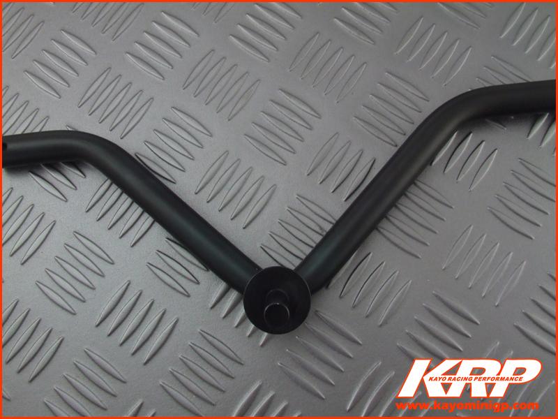 KRP-Aluminium Upper Fairing Bracket - Black for Kayo MiniGP MR150 MR250