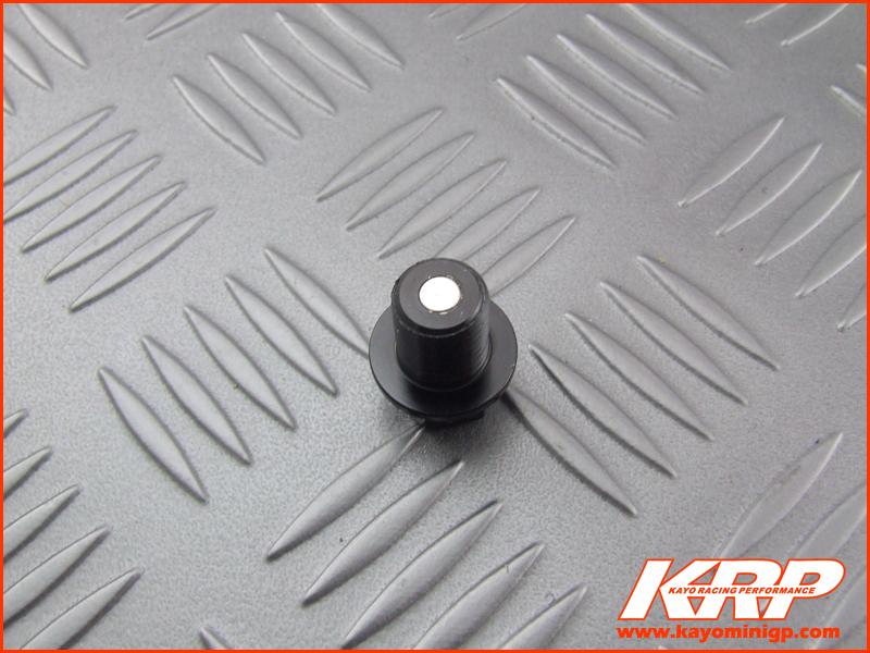 KRP-CNC Aluminium Oil Drain Bolt - Black for Kayo MiniGP MR150