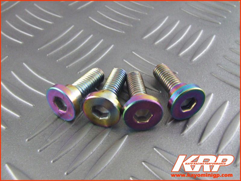 KRP-Stainless Steel Front Brake Disc Bolts x 4 for Kayo MR150