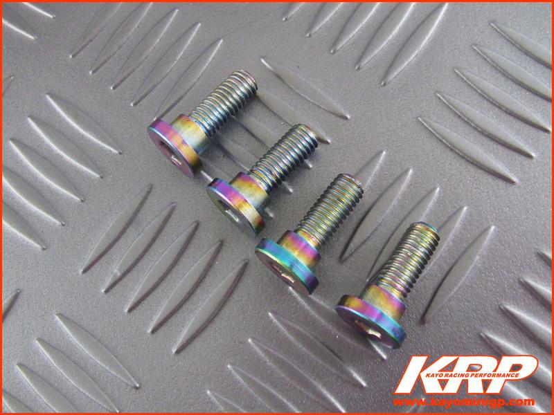 KRP-Stainless Steel Front Brake Disc Bolts x 4 for Kayo MR150