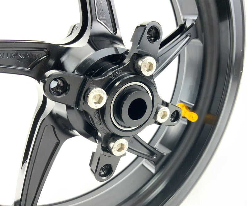 MFZ Kayo Forged Super Light Weight Aluminium Wheels- Black