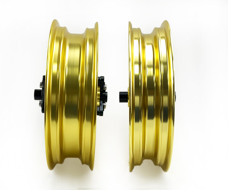 MFZ Kayo Forged Super Light Weight Aluminium Wheels- Gold