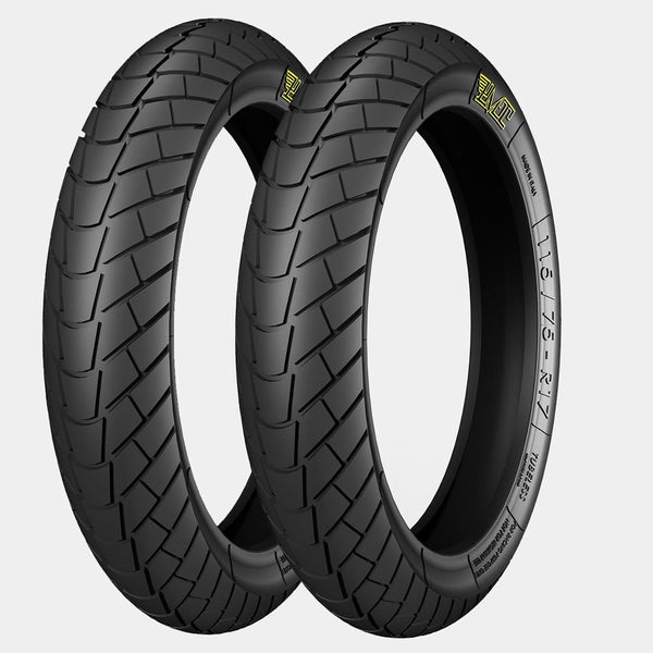 PMT 17" WETS TWIN PACK  115/75R-17 and  90/80R17 MOTO3, MOTO4 & MOTO5 Tyres