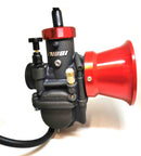 NIBBI RACING PARTS Velocity Stacks Red- PAIR (short and long)