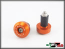 Strada 7 Racing CNC Handle Bar Ends For Triumph Motorcycles