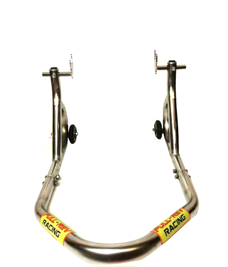 FULL-REV RACING Pro FRONT & REAR Paddock Stand Stainless Steel- WARRANTY INC