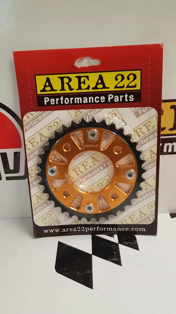 Area 22 2013-2015 Honda MSX125 Sprocket Gold