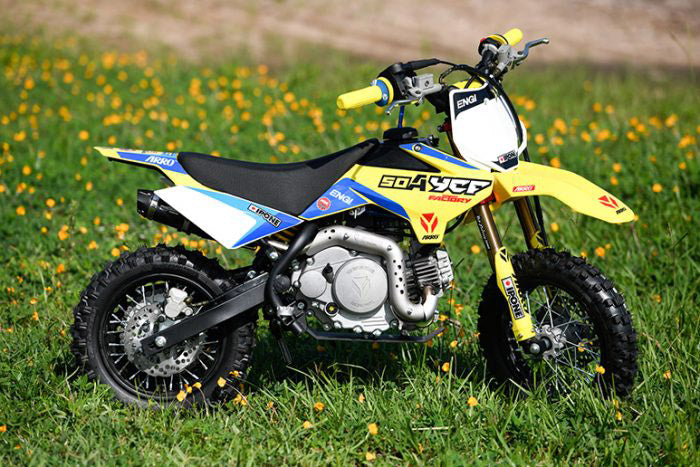 YCF 50A LIMITED EDITION 50CC KIDS PIT BIKE – YELLOW