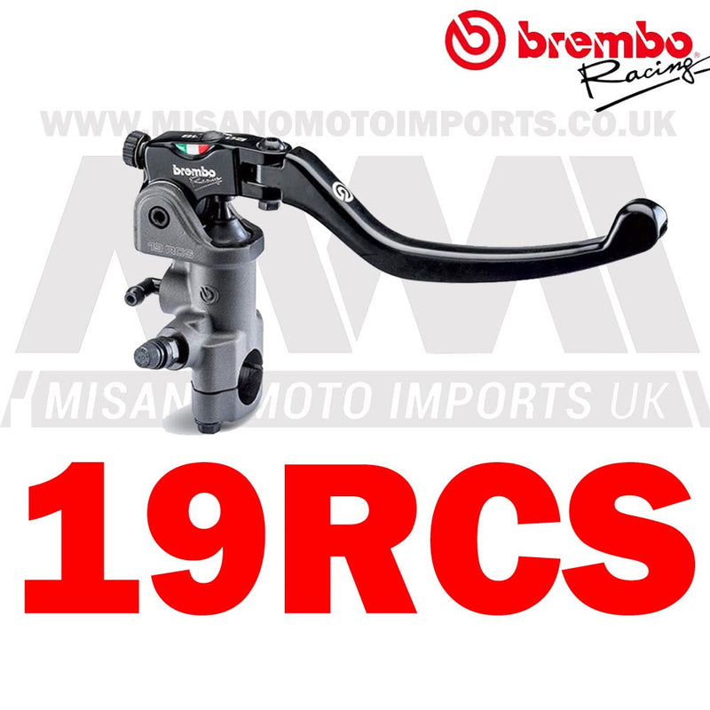 BREMBO RCS FRONT BRAKE MASTER CYLINDER RCS 19 + KIT OIL TANK 110A26310+110A26385