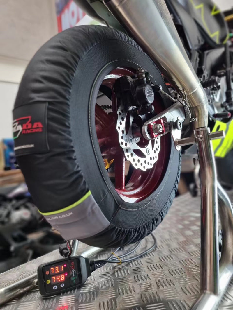 Strada 7 Racing Digital PRO Tyre Warmer Set 12" - Pit bike Minigp